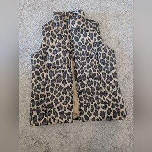 New York & Company Animal Print Vest